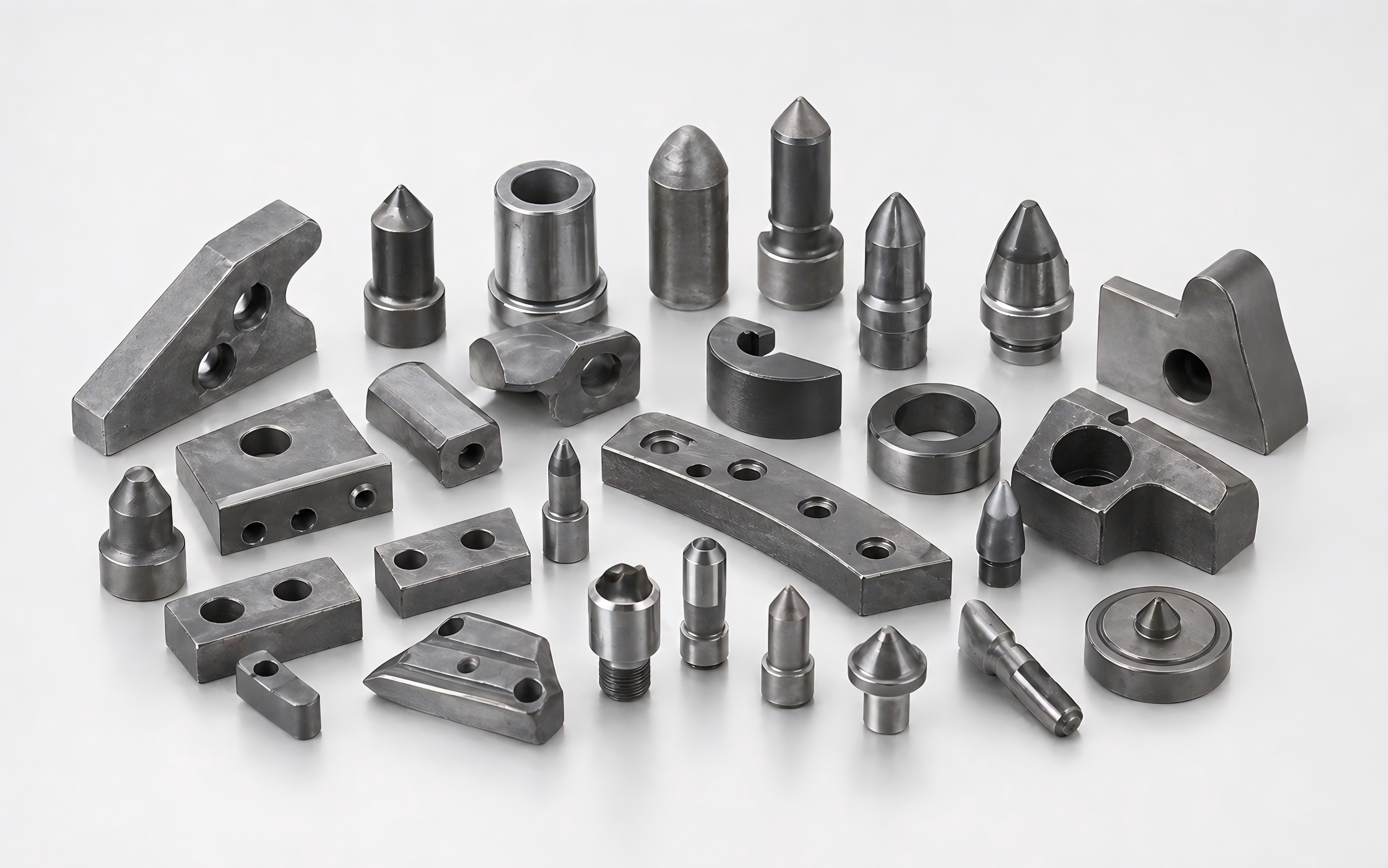 Kundenspezifische Hartmetallteile für Bergbau und Erdarbeiten